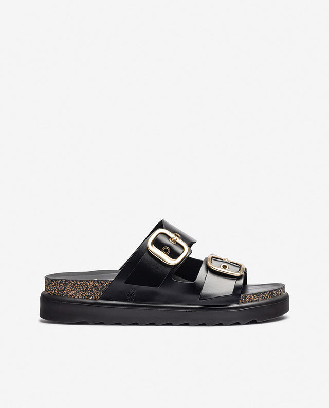 yokono Sandalia de plataforma TUNEZ-130 negro