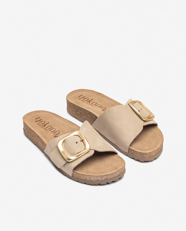 yokono Sandalia plana JERBA-114 beige Rebajas online