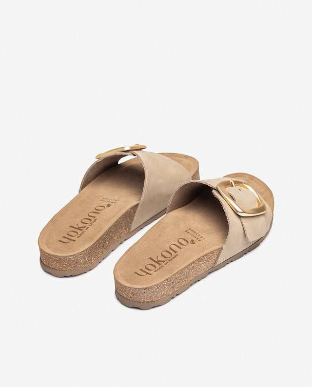 yokono Sandalia plana JERBA-114 beige Rebajas online