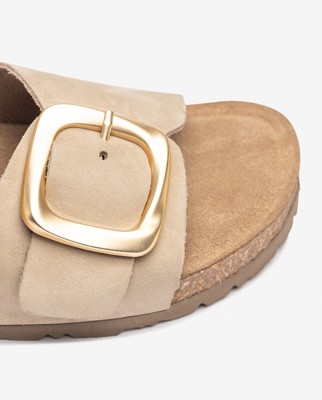 yokono Sandalia plana JERBA-114 beige Rebajas online