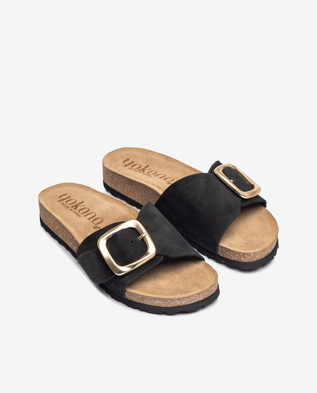 yokono Sandalia plana JERBA-114 negro Rebajas top