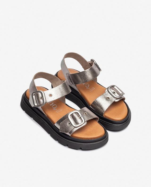 yokono Sandalia plana YAMBRE-251 plateado Superdescuento