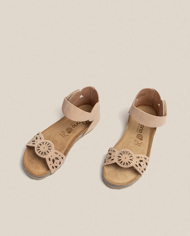 yokono Sandalia plana Villa 086 beige En línea