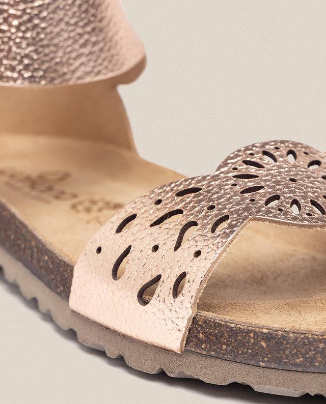 yokono Sandalia plana Villa 086 rosa Outlet online