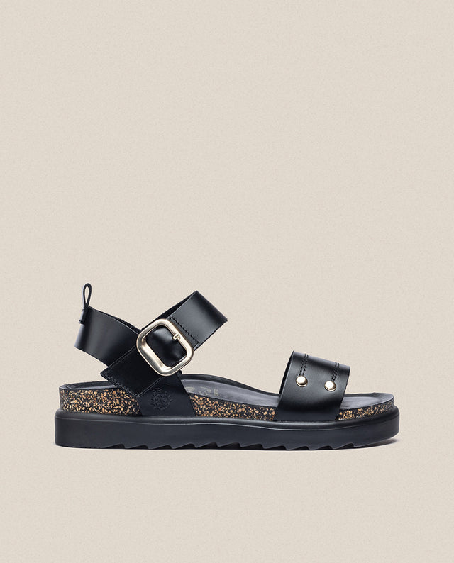 yokono Sandalia de plataforma Tunez 128 negro Ofertas