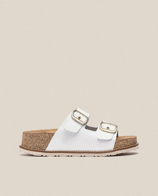 yokono Sandalia de plataforma Oca 013 blanco Gran oferta