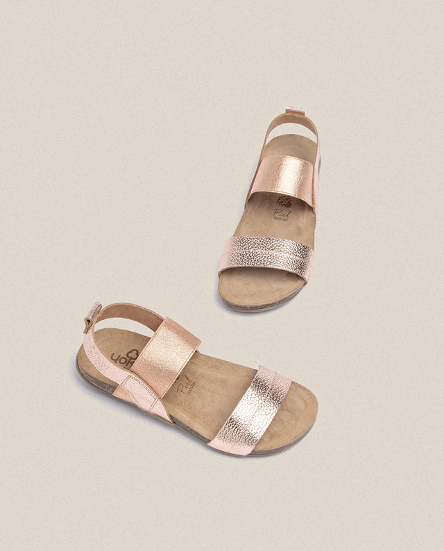 yokono Sandalia plana Manacor 001 rosa Envío gratis