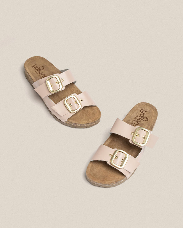 yokono Sandalia plana Jerba 136 beige Último día