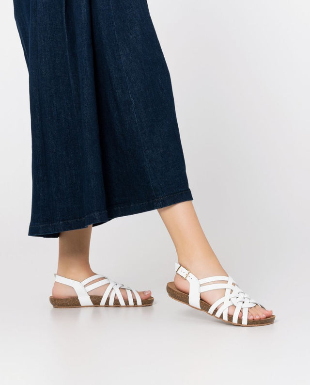 yokono Sandalia plana Ibiza 175 blanco Liquidación