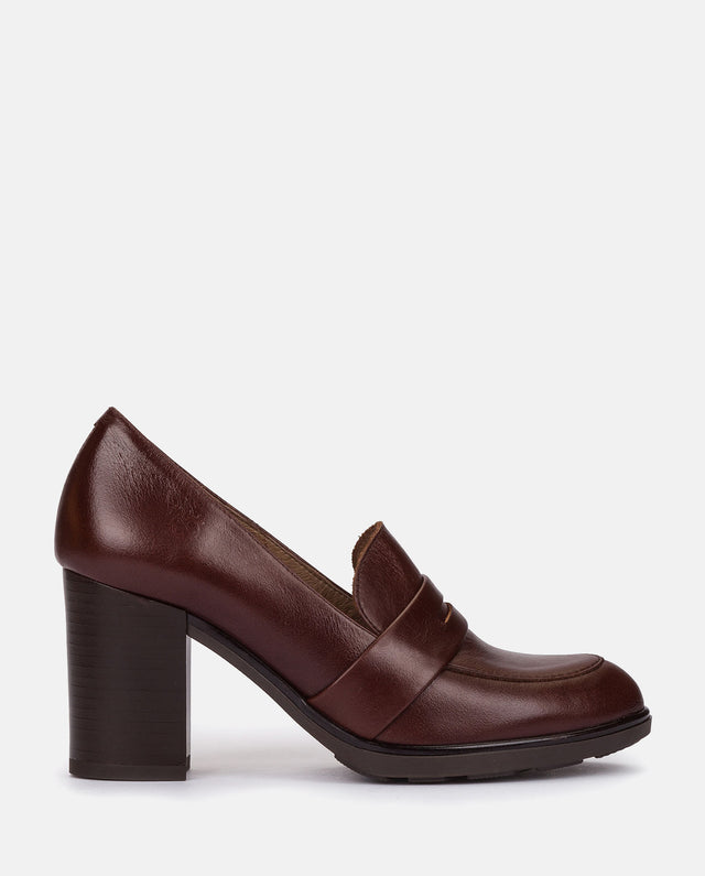 yokono Zapato de tacón KIEL-001 MARRON