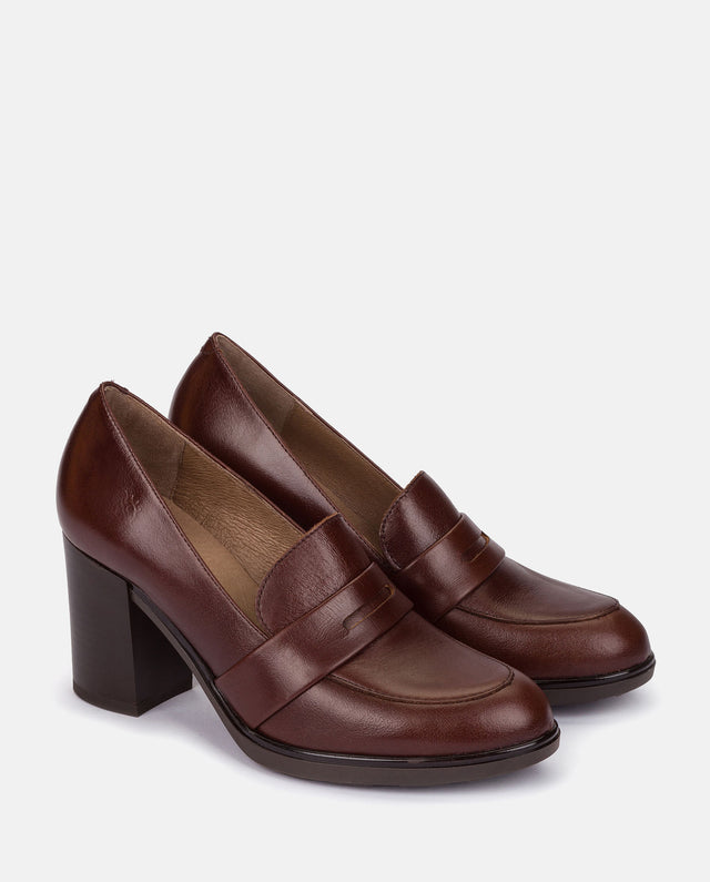 yokono Zapato de tacón KIEL-001 MARRON Precios de Black Friday
