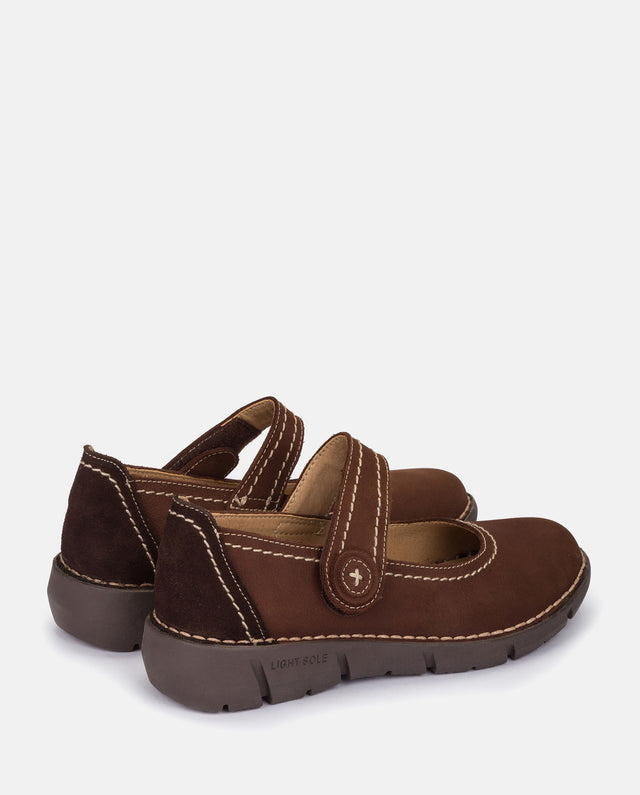 yokono Zapato plano Olba 005 marron Descuentos del mes