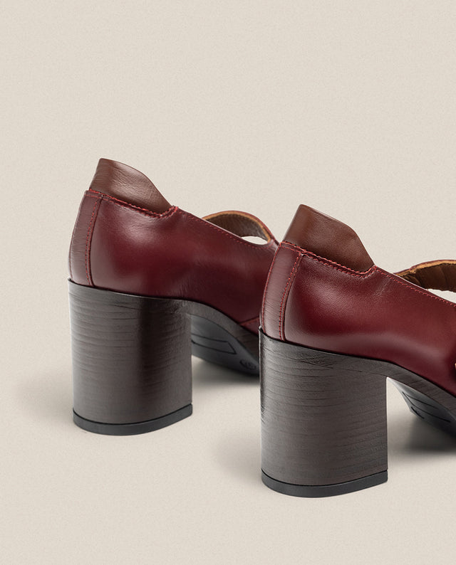 yokono Zapato de tacón KOLIN-010 burdeos Ofertas especiales