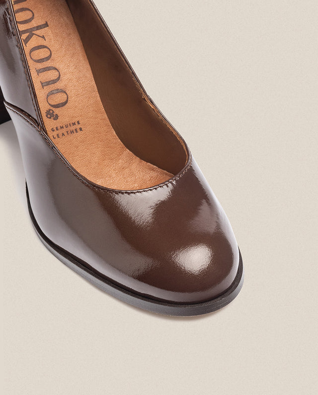 yokono Zapato de tacón LOIR-001 marrón Devoluciones gratuitas