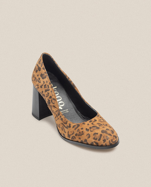 yokono Zapato de tacón LOIR-001 leopardo En línea