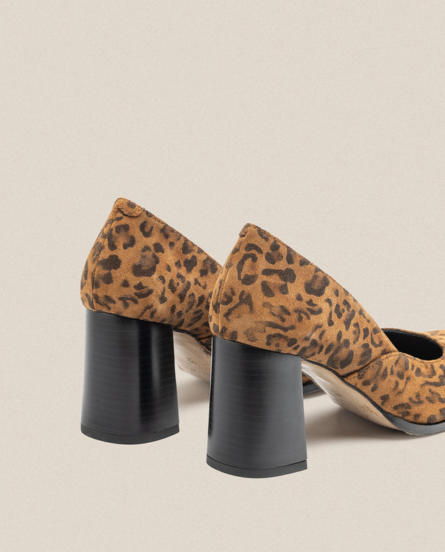 yokono Zapato de tacón LOIR-001 leopardo En línea