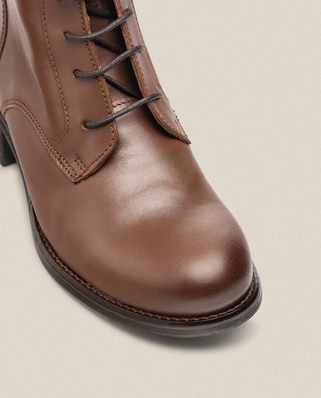 yokono Botín plano MONS-005 marrón Outlet online