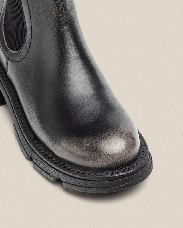 yokono Botín plano ELZE-001 gris En oferta