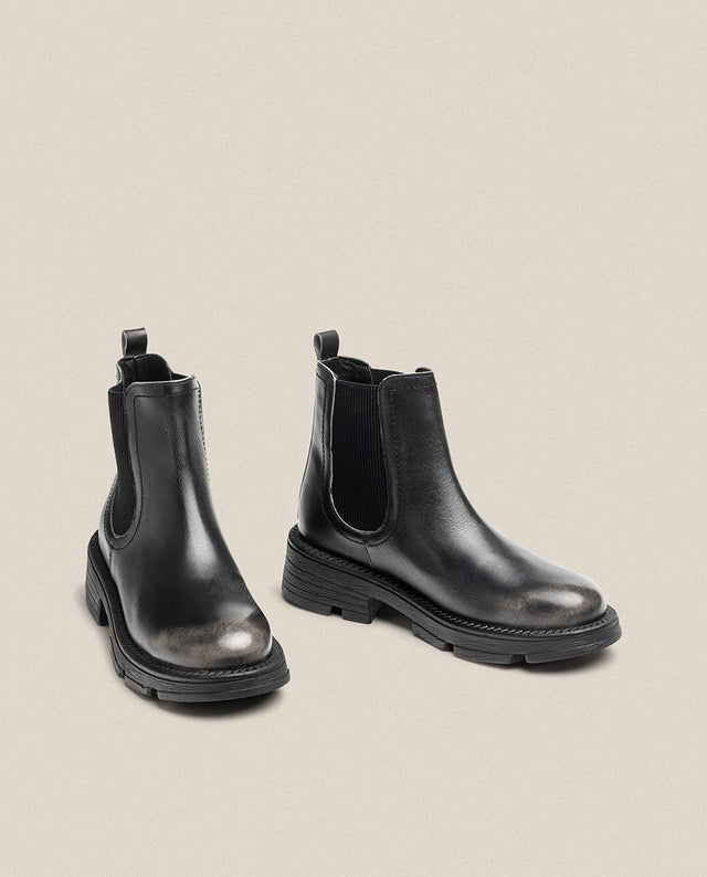 yokono Botín plano ELZE-001 gris En oferta
