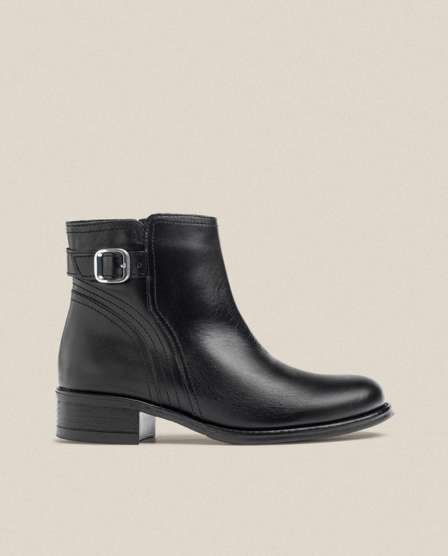 yokono Botín plano MONS-007 negro Gran oferta