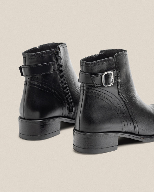 yokono Botín plano MONS-007 negro Gran oferta