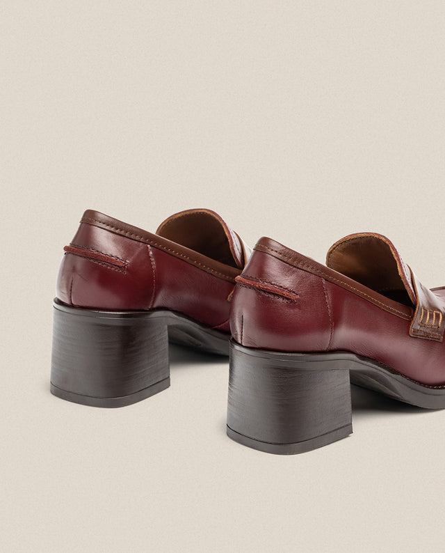 yokono Zapato de tacón LANDAS-006 burdeos Rebajas de fábrica