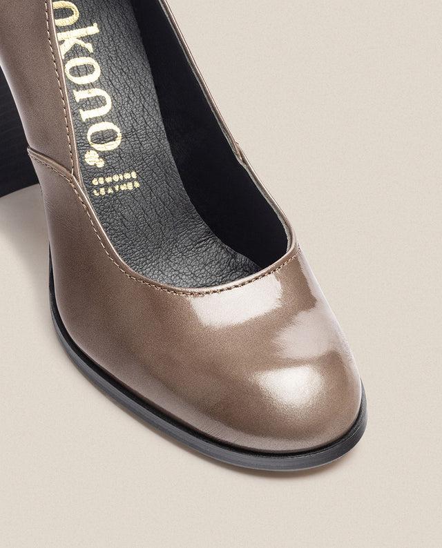 yokono Zapato de tacón LOIR-001 marrón Descuento