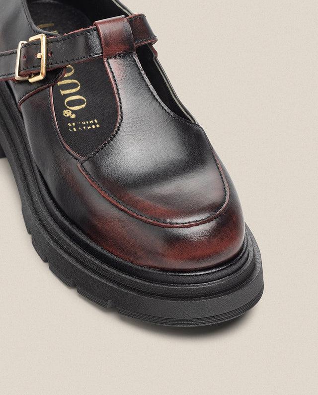 yokono Zapato plano CHAM-003 burdeos Tienda