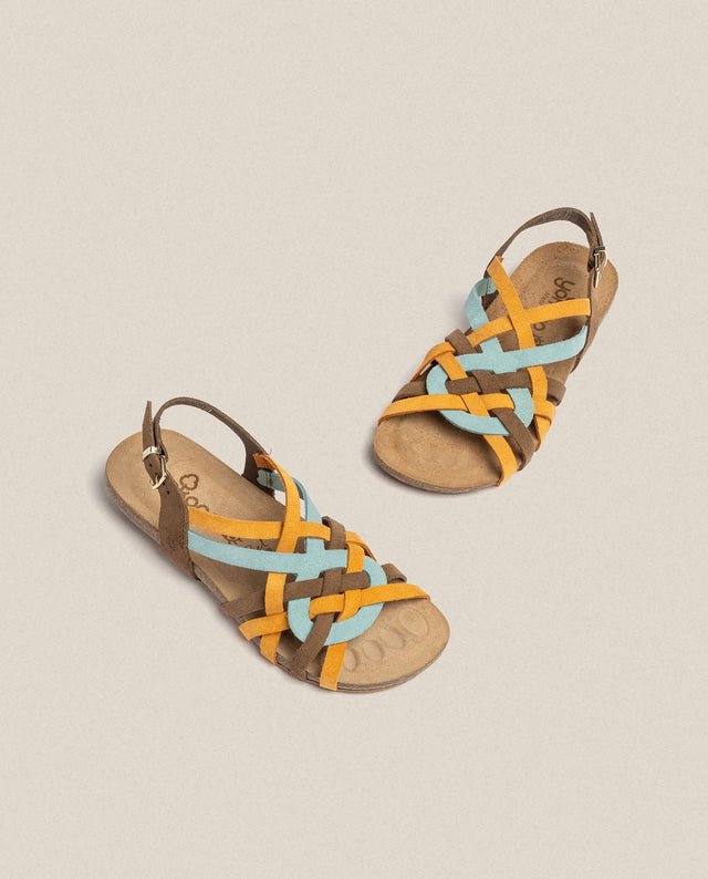 yokono Sandalia plana Ibiza 175 naranja Mejor oferta
