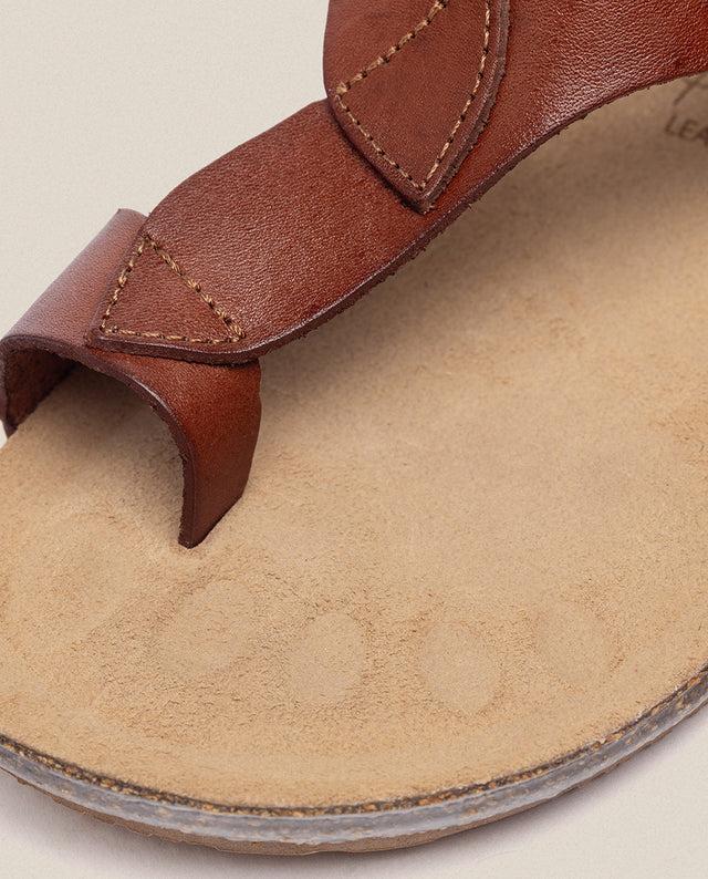 yokono Sandalia plana Ibiza 174 marrón Rebajas online
