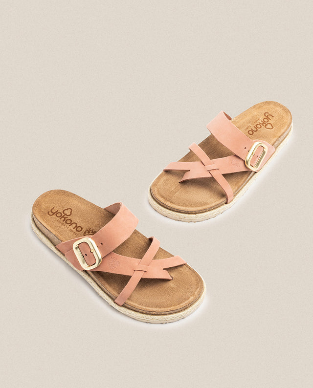 yokono Sandalia plana Arena 003 rosa Outlet
