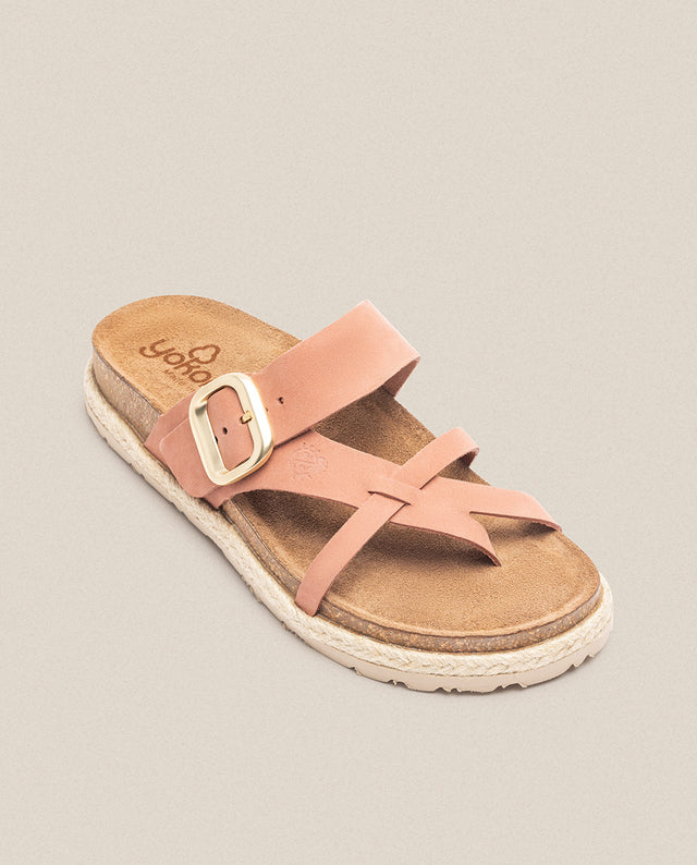 yokono Sandalia plana Arena 003 rosa Outlet