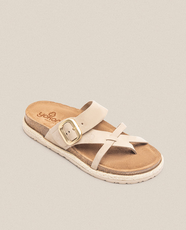 yokono Sandalia plana Arena 003 beige Outlet online