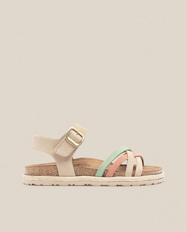 yokono Sandalia plana Arena 001 beige Venta caliente
