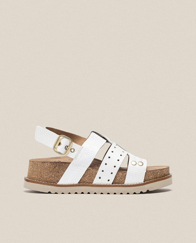 yokono Sandalia de plataforma Oca 007 blanco Rebajas baratas