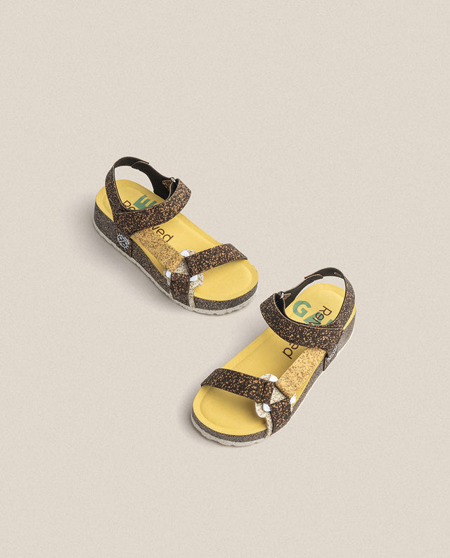 yokono Sandalia de plataforma West 007 negro Rebajas online