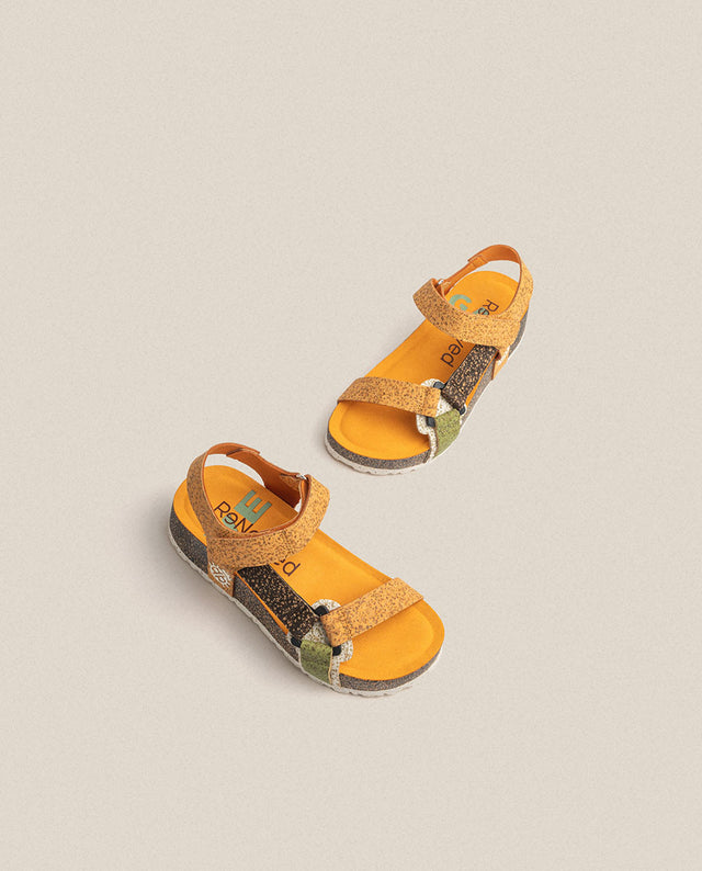 yokono Sandalia de plataforma West 007 naranja Envío gratis