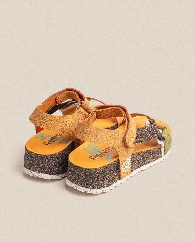 yokono Sandalia de plataforma West 007 naranja Envío gratis