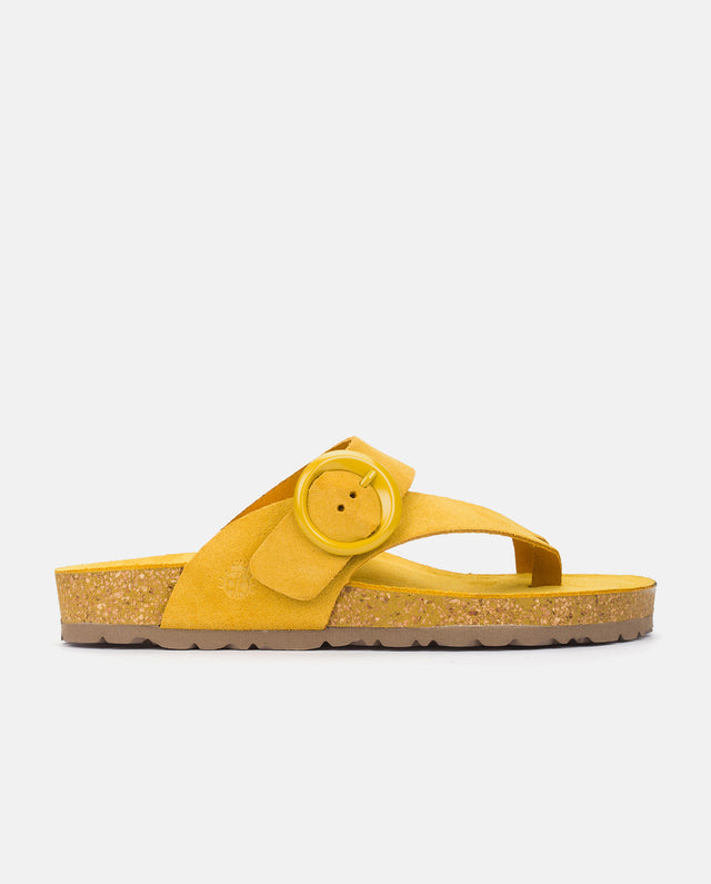 yokono Sandalia plana Rolan 113 amarillo