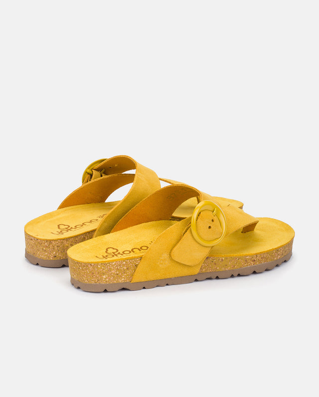yokono Sandalia plana Rolan 113 amarillo Ahorra y exporta