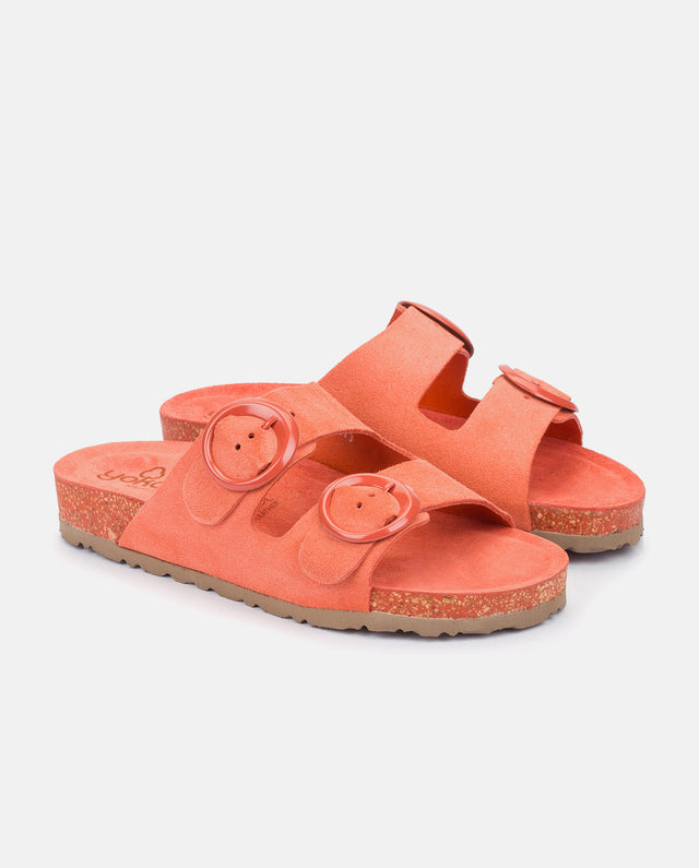 yokono Sandalia plana Rolan 700 coral Precios de Black Friday
