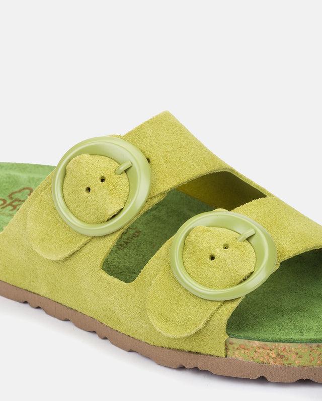 yokono Sandalia plana Rolan 700 verde En oferta