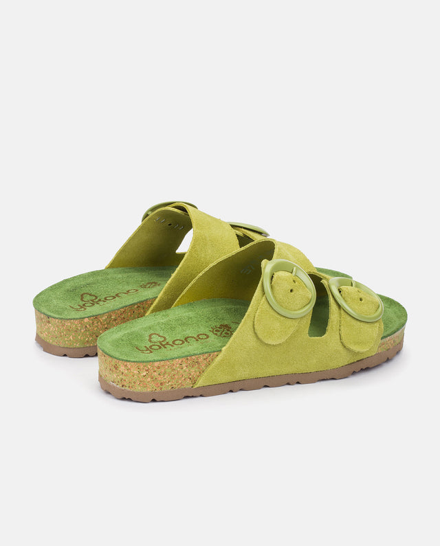 yokono Sandalia plana Rolan 700 verde En oferta