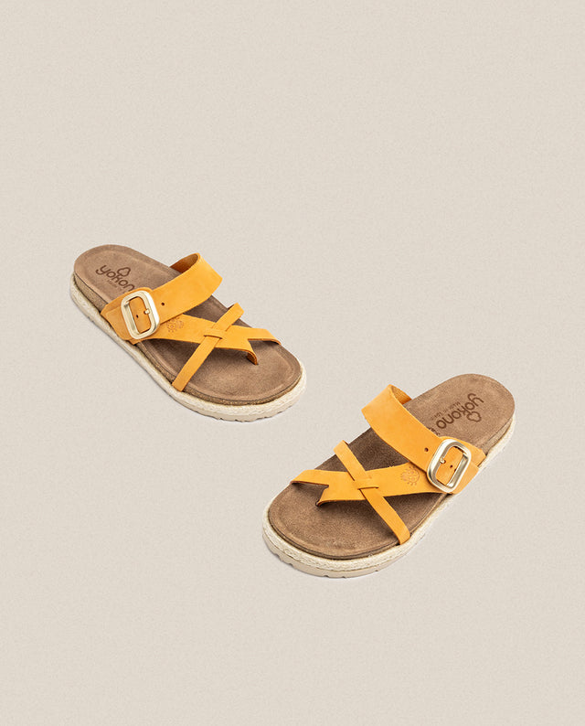 yokono Sandalia plana Arena 003 naranja Ofertas de temporada