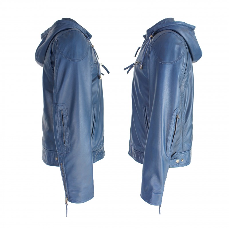 zerimar shoes Chaqueta con capucha de piel removible DEIKAO Último día