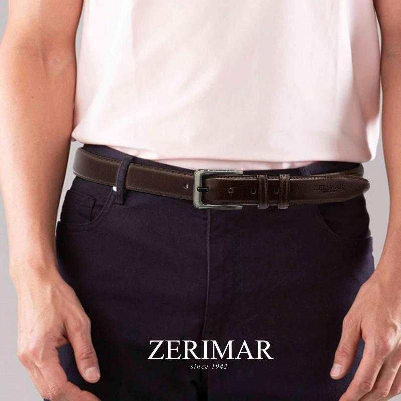zerimar shoes Cinturón de piel 33 mm modelo REMODRE Solo queda un día