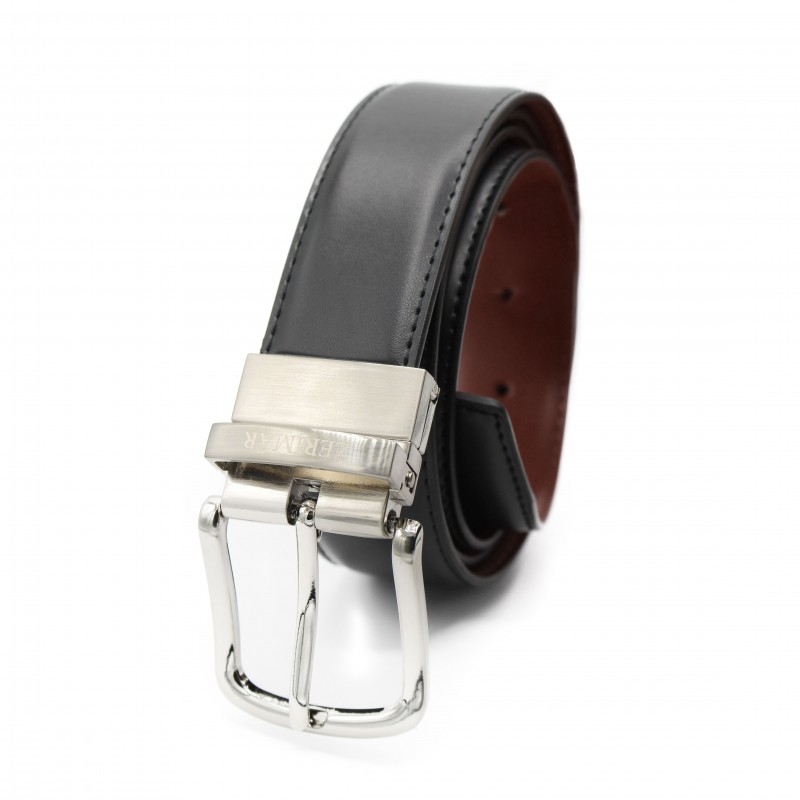 zerimar shoes Cinturon reversible de piel de 32 mm modelo DOUBLO