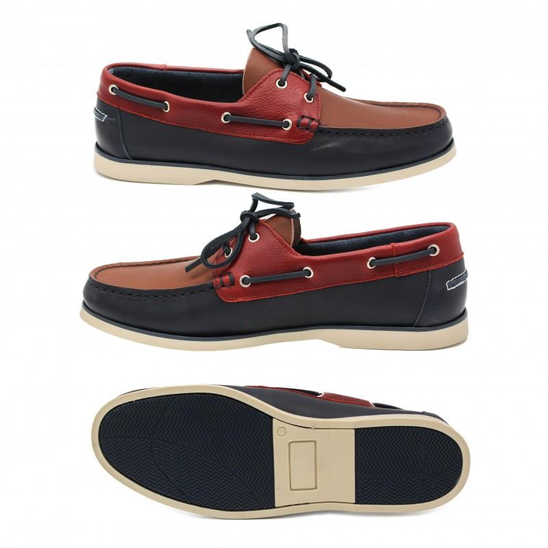 zerimar shoes Mocasines de piel con cordones modelo FIERO Envío internacional gratuito
