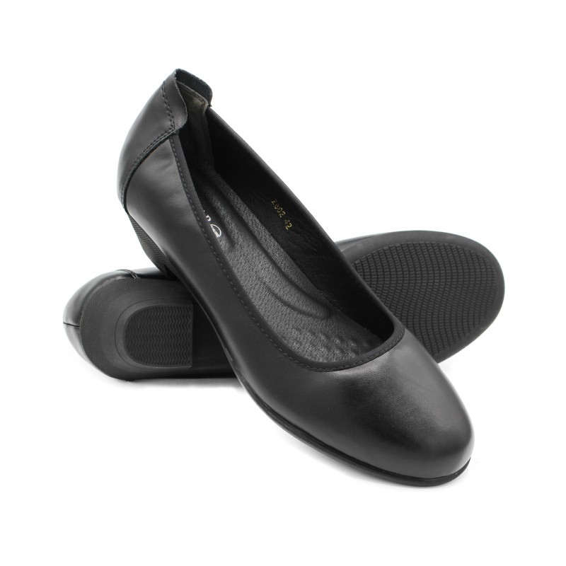zerimar shoes Zapato de Piel Profesional para Oficina y Eventos - tacón 3 5 cm Descuento por venta flash