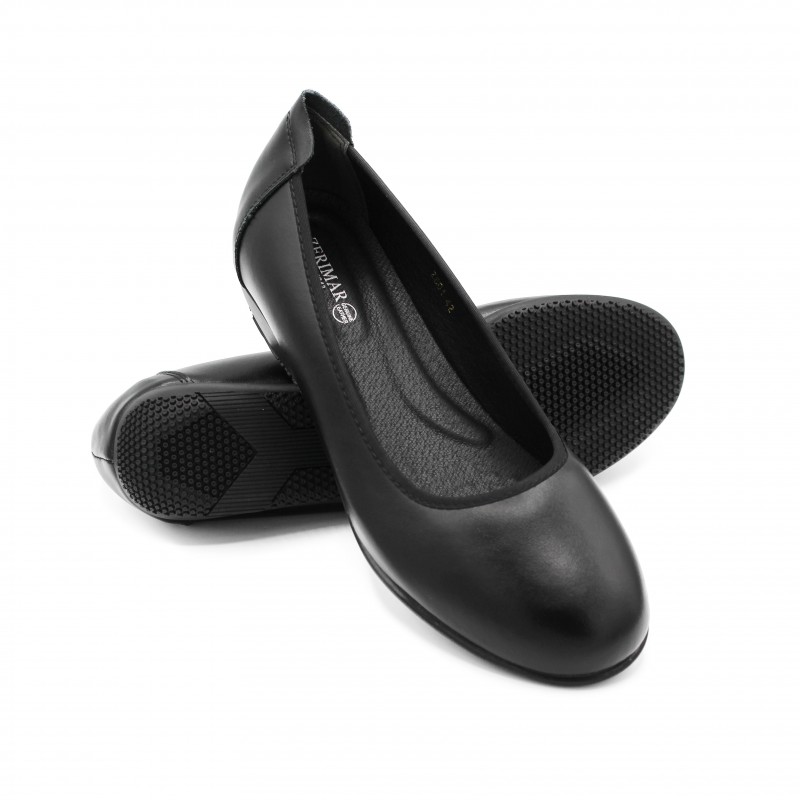 zerimar shoes Zapato de Piel Profesional para Oficina y Eventos - tacón 2 5 cm Ofertas de temporada